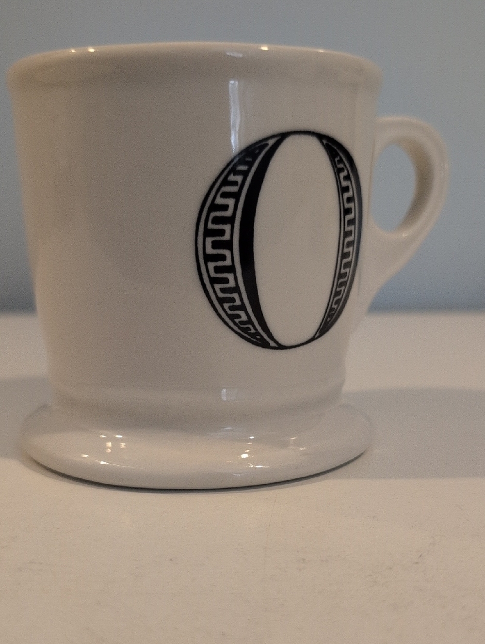Anthropologie Monogram Letter O Discontinued Ceramic Coffee Mug New With Tag